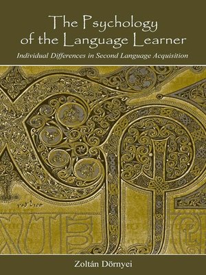 cover image of The Psychology of the Language Learner